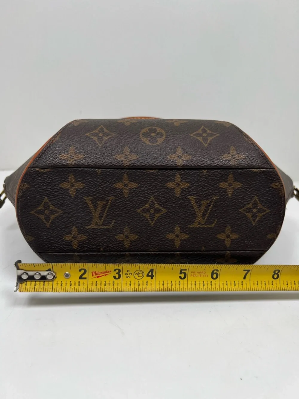 Louis Vuitton Ellipse Satchel PM Brown Leather/Canvas